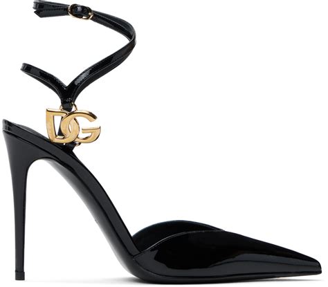 dolce gabbana luxe heren slippers|dolce and gabbana black heels.